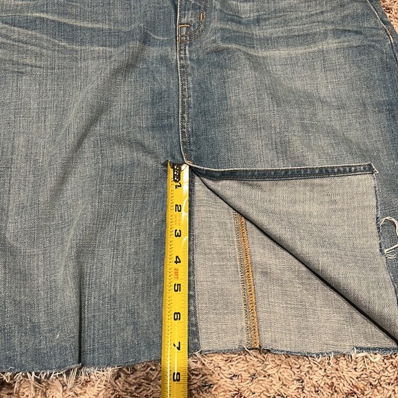 Madewell A Line denim skirt - Picture 9 of 9